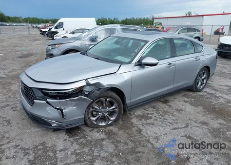 2024 Honda Accord Ex z USA, uszkodzony, nr VIN 1HGCY1F34RA034058